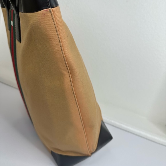 Gucci sherryline borsa canvas tote bag - Picture 11 of 16